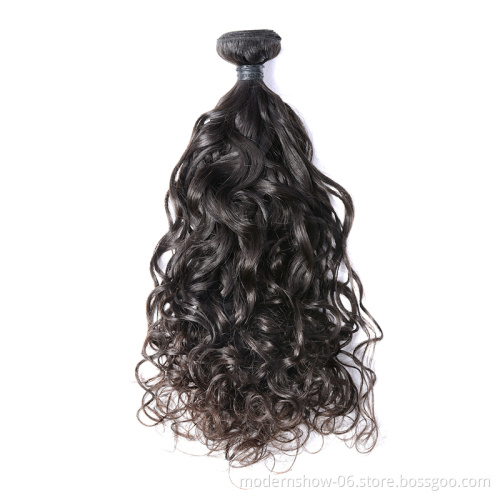 100 Unprocessed Human Hair From One Donor Cuticle Intact Water Wave Virgin Hair Bundles
